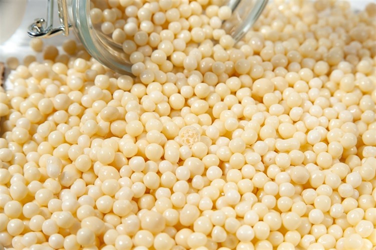 Драже "Рисовые шарики (5 мм) в белом шоколаде - Premium" - фото 43683