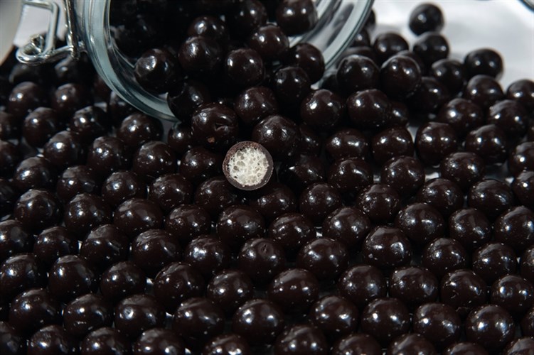 Драже "Рисовые шарики (10 мм) в шоколаде - Premium" - фото 43693