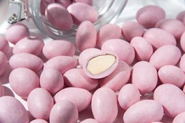 Драже "Миндаль в диетической глазури со вкусом барбарис - Standart" (короб 3 кг)